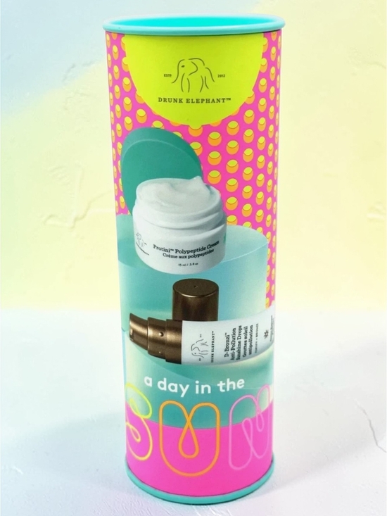 Drunk Elephant Other - Drunk Elephant Protini/D-Bronzer Moisturizer Kit, A Day In The Sun! NWT